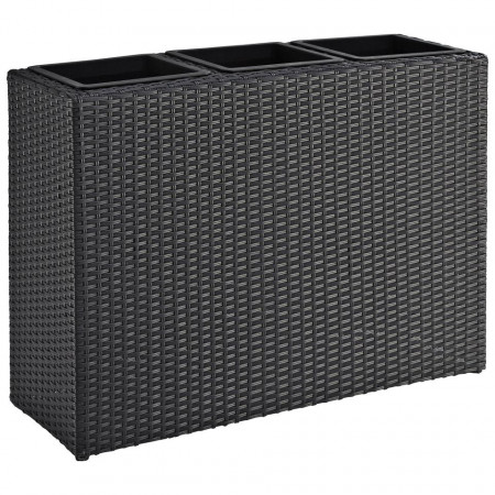 Chậu Trồng Hoa : Bộ 2 Chậu Hoa Hình Chữ Nhật + Lưới Nhựa Dệt 